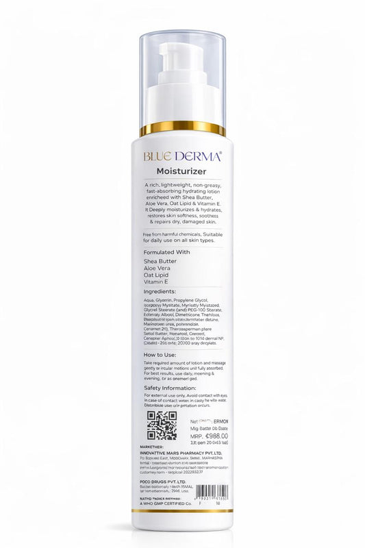Blue Derma Moisturizer - 100 ml