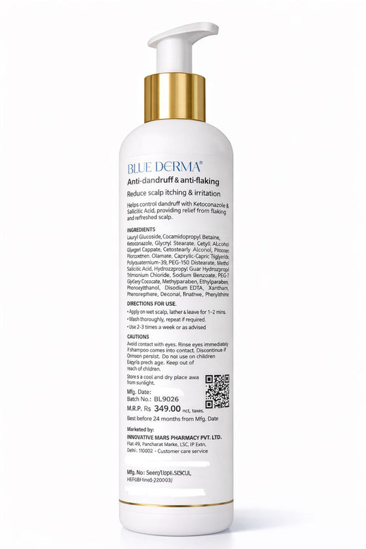 Blue Derma Anti Dandruff Shampoo - 200 ml