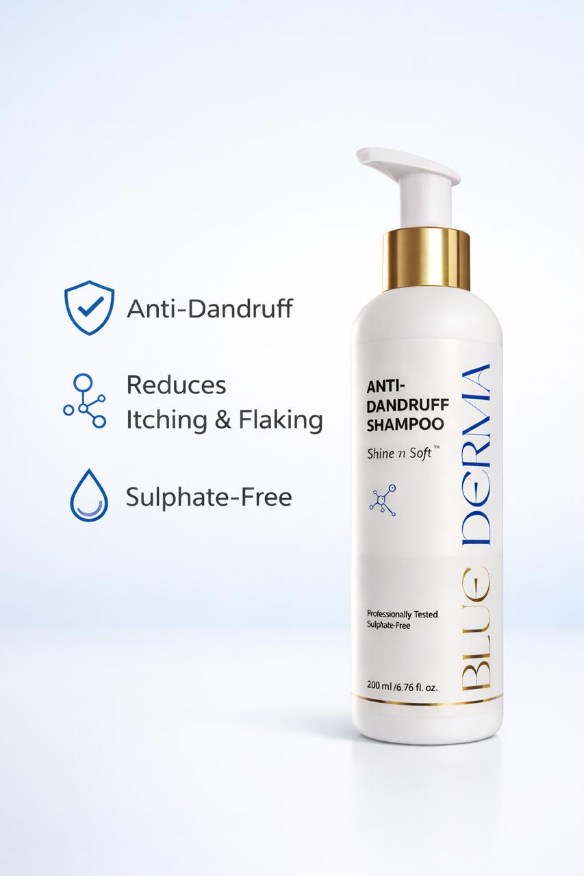 Blue Derma Anti Dandruff Shampoo - 200 ml